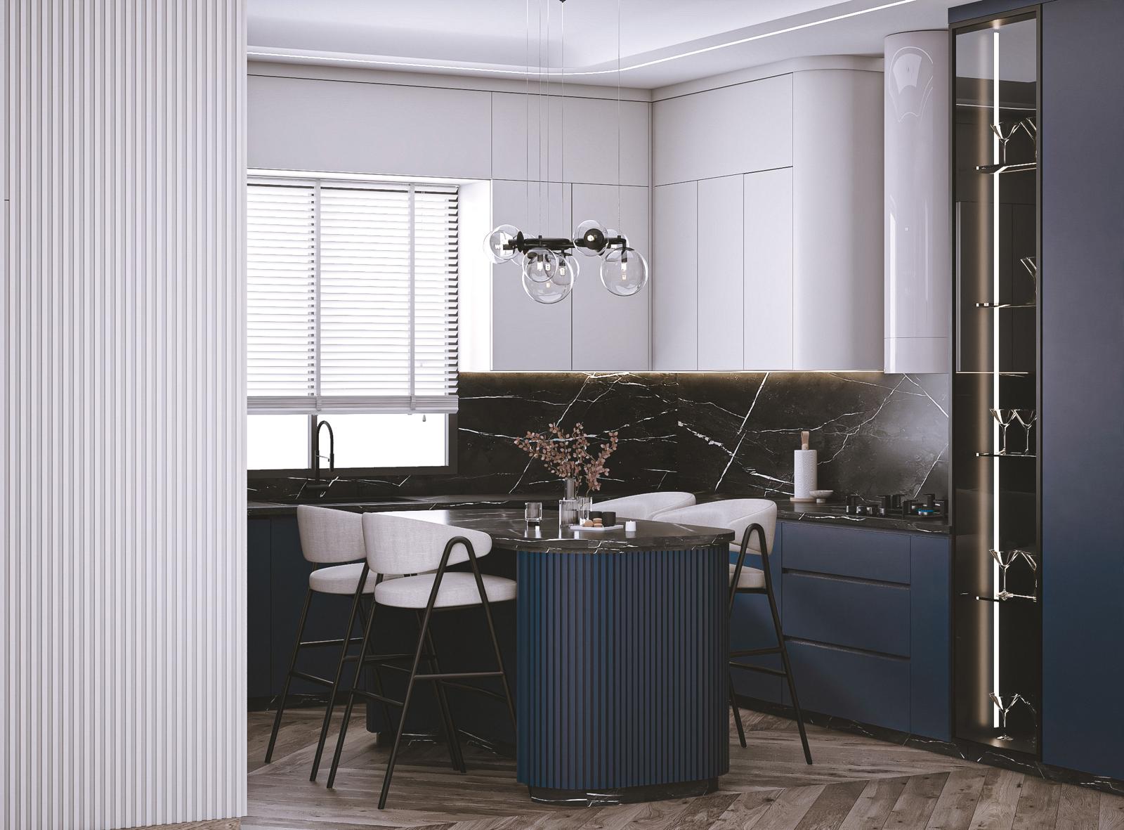 Modern and beautiful kitchen design