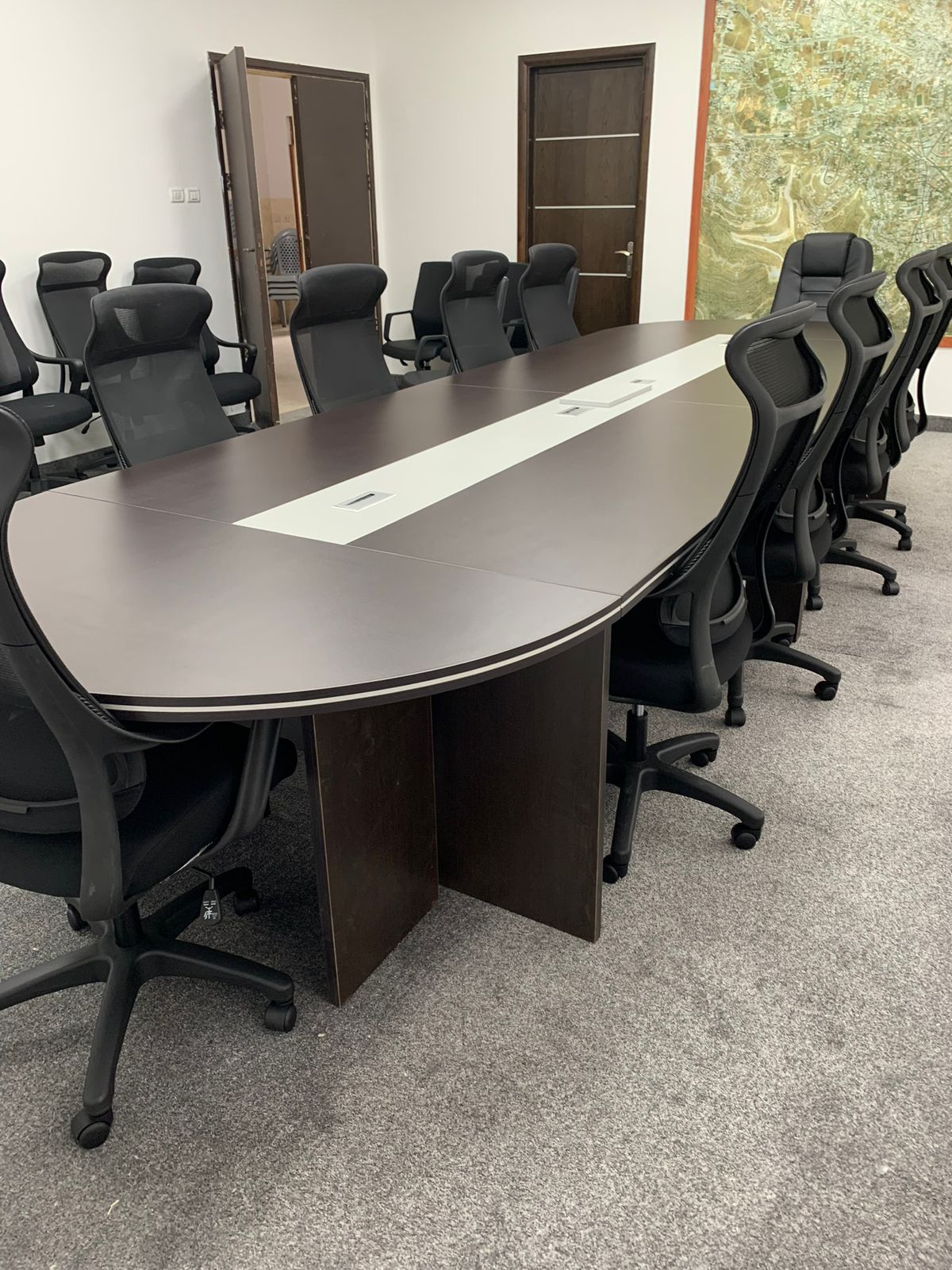 Supplying furniture for all security agency headquarters.