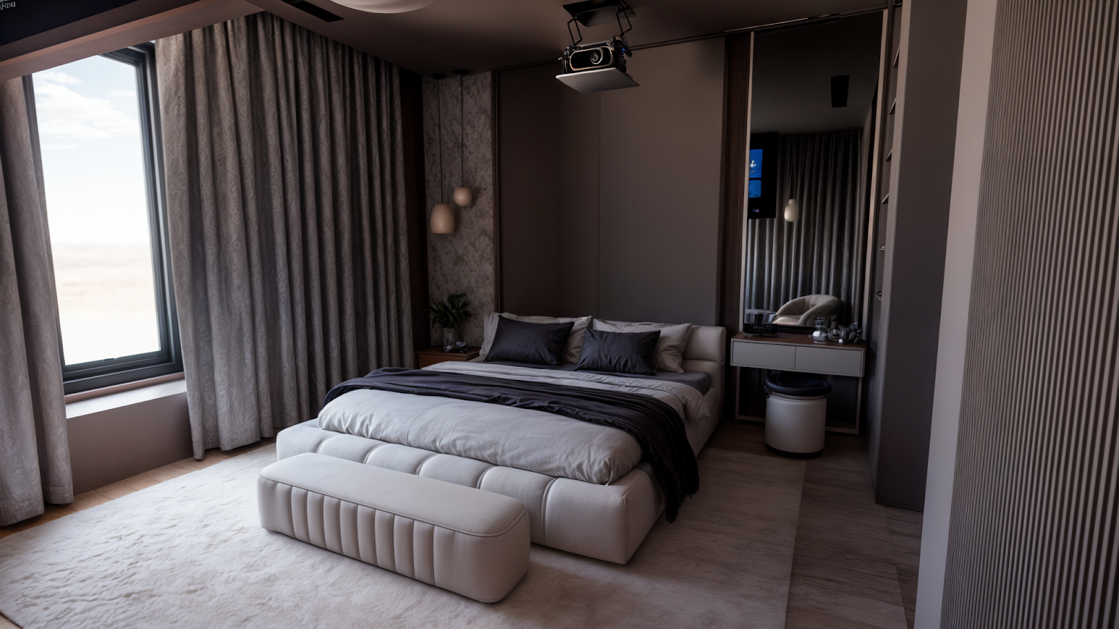 Innovative bedroom design