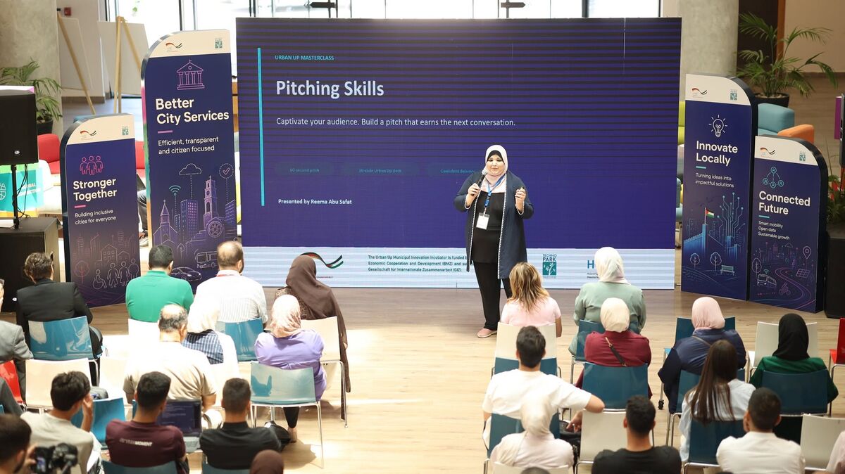 Urban Up Hackathon Concludes with Innovative Solutions for Palestinian Municipalities